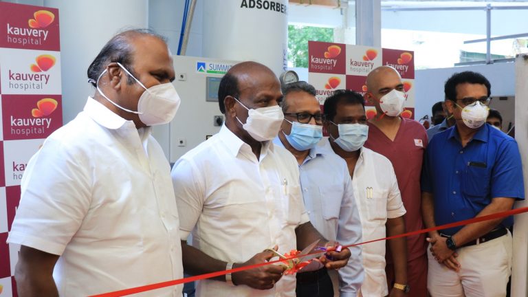 KAUVERY HOSPITAL CHENNAI DECLARES COMPLETE SELF-RELIANCE FOR ALL OXYGEN REQUIREMENTS