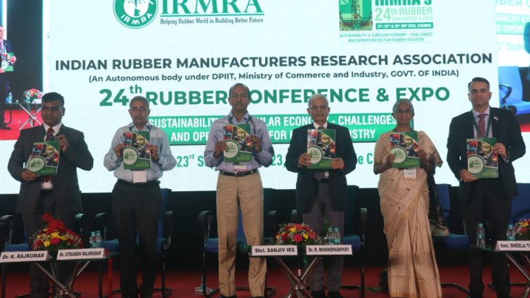 India Rubber Industries Association Rubber Conference begins at Chennai Trade Centre India is world’s second-fastest-growing major economy