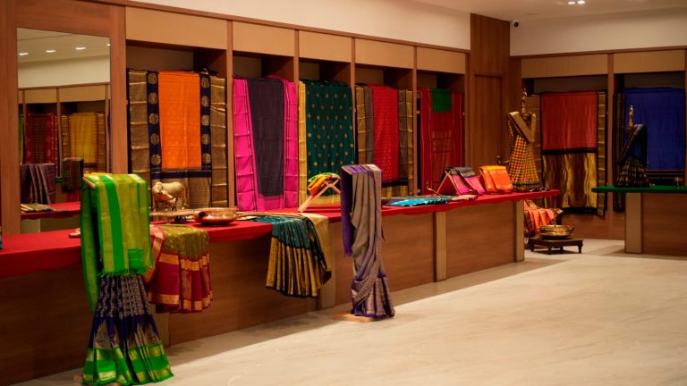 Step into a world of timeless beauty with Tulsi Weaves