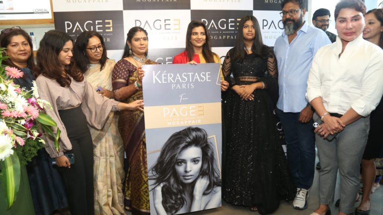 Page 3 Luxury Salon and Makeover Studio – Mogappair First year celebrations graced  by Actress Aishwarya Rajesh, Mrs.Veena Kumaravel & Mrs.Meenakshi