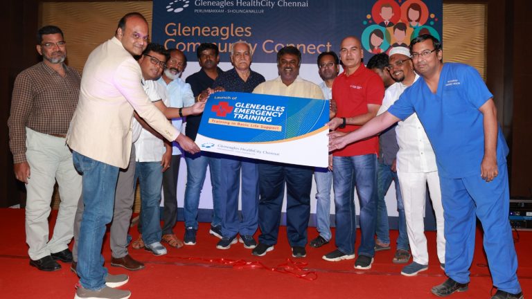 Gleneagles HealthCity Chennai launches a Basic Life Support Training Programme for the Local Community Through the Gleneagles Community Connect Initiative