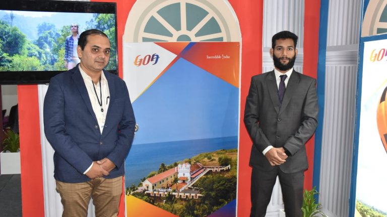 Goa tourism stall being showcased at TTF Chennai 2022