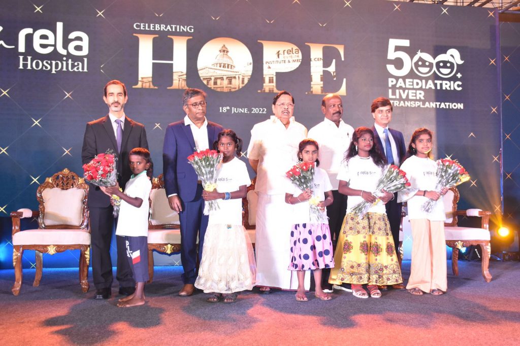 Prof Rela and team creates a new milestone, performed 500+ Paediatric ...
