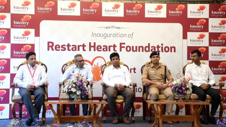 Ahead of World Heart Day, Kauvery Hospital launches Restart Heart Foundation