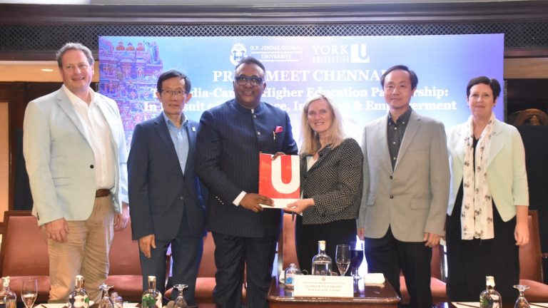 York University, Canada with O.P. Jindal Global University aim to Strengthen Higher Education in India